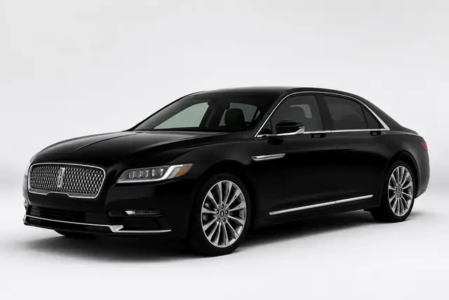 Black Lincoln Continental for Maple Ridge limousine service