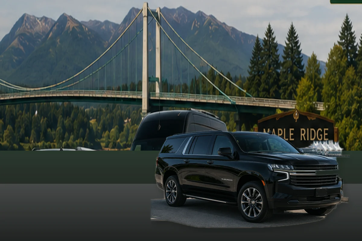 Private YVR Shuttle Service from Maple Ridge